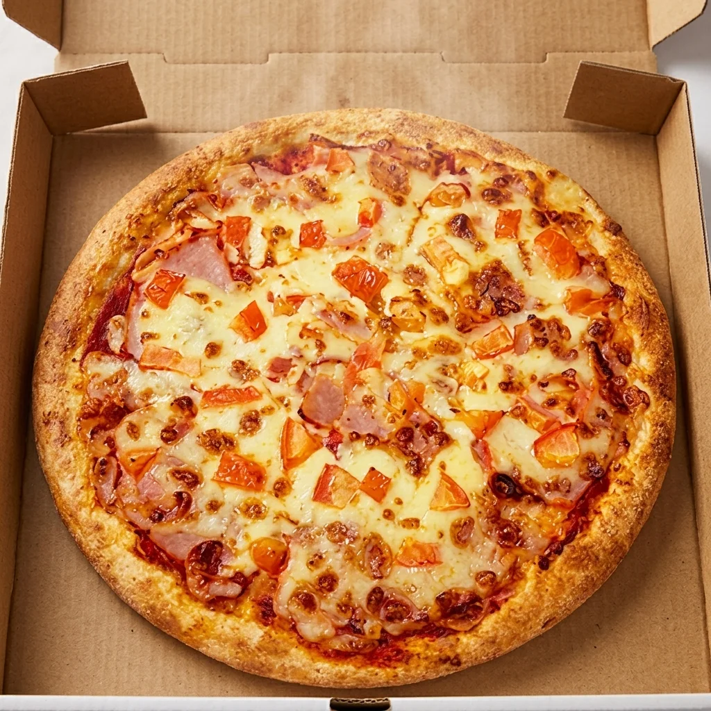 Butter Chicken Pizza at Pizza On Fire in southeast Calgary